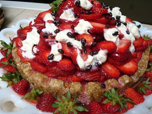 Raw strawberry deliciousness by Eloise