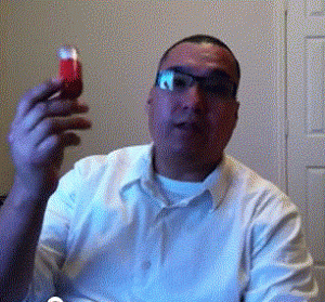 Ismael Navarro, found his asthma cure, has not required asthma medication in almost a year