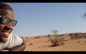 Dante in the Saudi Arabia desert