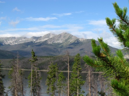 Lake Dillon from Prospector Campground