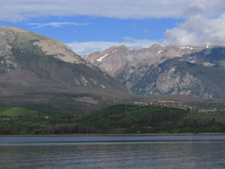Lake Dillon Colorado from Prospector Campground