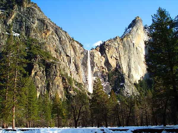 Waterfall at Yosemite National Park, California