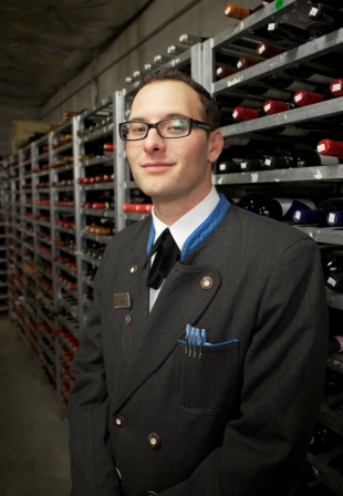 Jarrett Quint, Sommelier at Sonnenalp Hotel, Vail