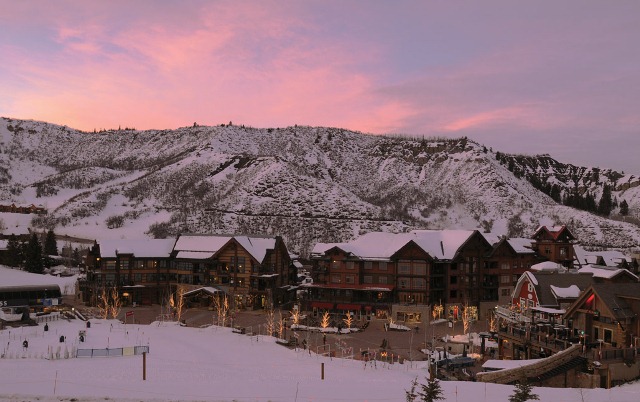 View from Crestwood Condominiums, Snowmass, Colorado
